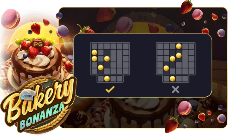 เพลย์ไลน์ชนะเดิมพันเกม Bakery Bonanza